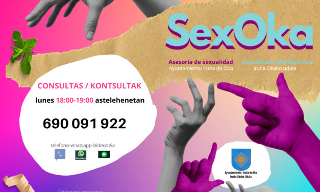 Nace Sexoka, un servicio de aseroramiento on line para los jóvenes de Iruña de Oca