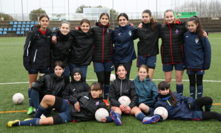 Gran papel del equipo femenino del CD Nanclares en su primer año en la categoría