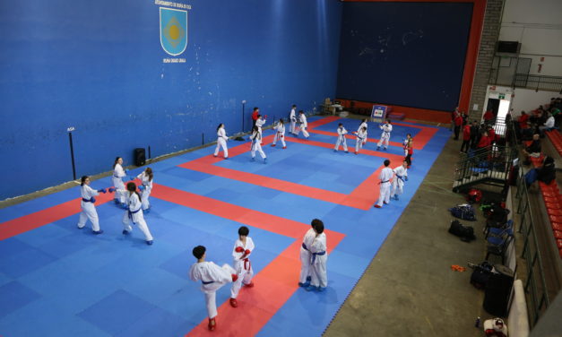 Las selecciones vascas de karate preparan en Nanclares el Campeonato de España