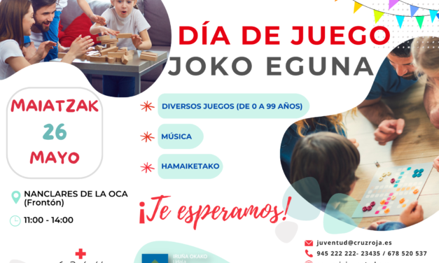 Un festival y una charla recordarán la importancia del juego saludable