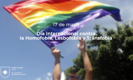 Declaración institucional con motivo del Día Internacional contra la Homofobia, Lesbofobia y Transfobia