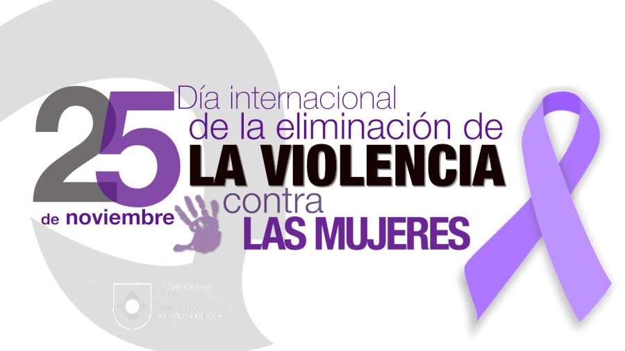 Declaración institucional con motivo del Día Internacional para la Eliminación de la Violencia contra las Mujeres