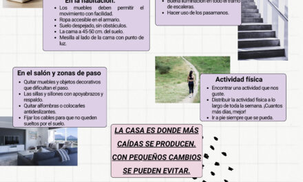 Consejos para prevenir las caídas, por Grupo Sanitarias Iruña de Oca