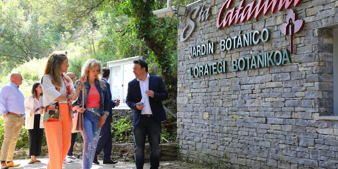 El Ayuntamiento de Iruña de Oca reabre oficialmente el Jardín Botánico de Santa Catalina