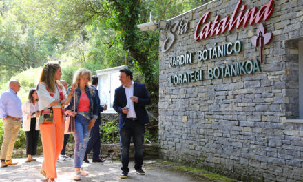 El Ayuntamiento de Iruña de Oca reabre oficialmente el Jardín Botánico de Santa Catalina