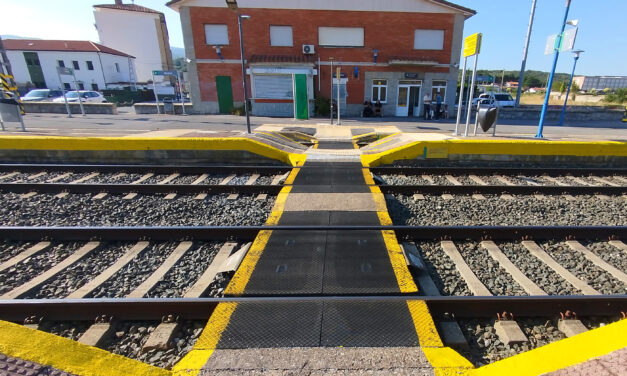 Un paso subterráneo aumentará la seguridad de la estación de Nanclares