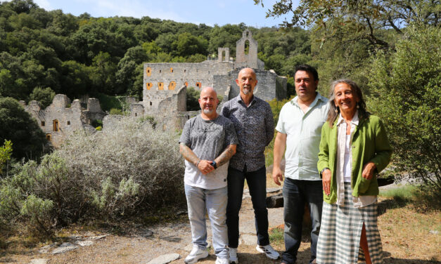 La delegada del Gobierno en el País Vasco, Marisol Garmendia, visita el Jardín Botánico de Santa Catalina