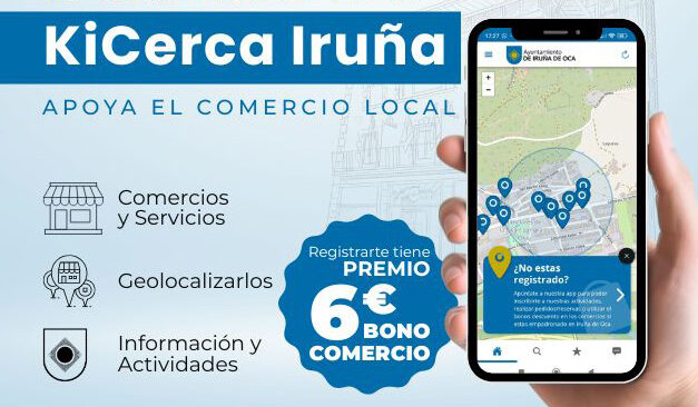 Kicerca, un impulso digital al comercio de Iruña de Oca