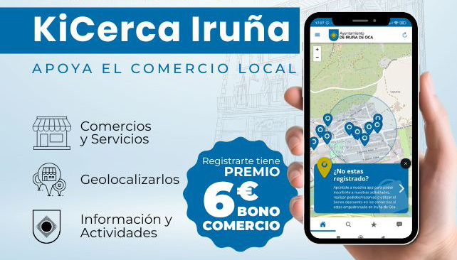 Kicerca, un impulso digital al comercio de Iruña de Oca