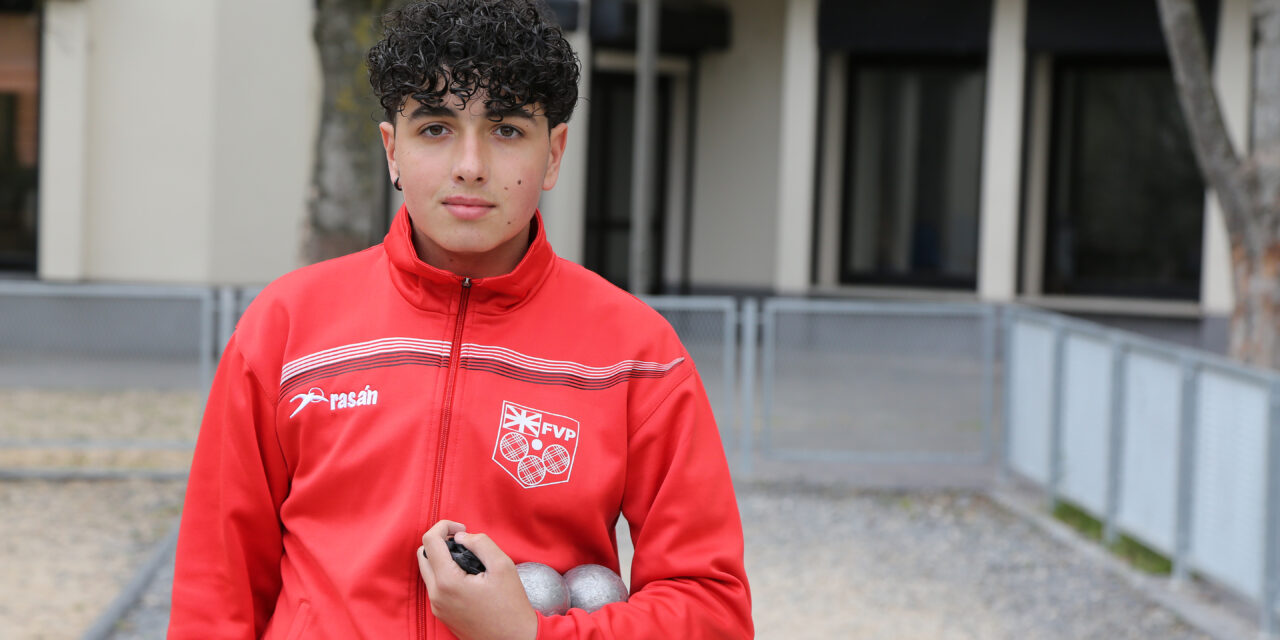 Izei Lau: “La petanca no es cosa de mayores. A nivel competitivo hay mucha gente joven”