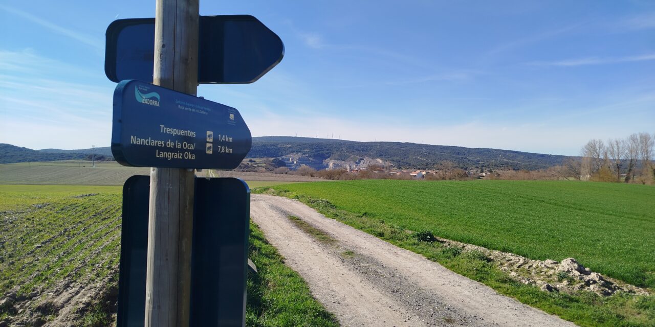 La Diputación acondicionará dos nuevos kilómetros de la Ruta Verde del Zadorra 
