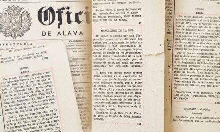 Iruña de Oca celebrará el 2 de julio los 50 años de existencia del Municipio con un amplio programa de actividades